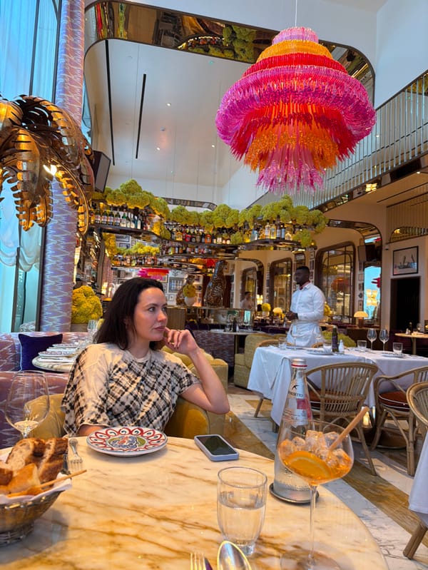 Dubai dining and retail tour documented across luxury venues