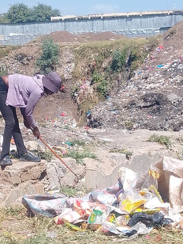 Morning life documented in Nairobi amid waste management challenges
