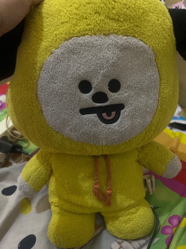 Yellow Chimmy plush toy spotted in Central Jakarta