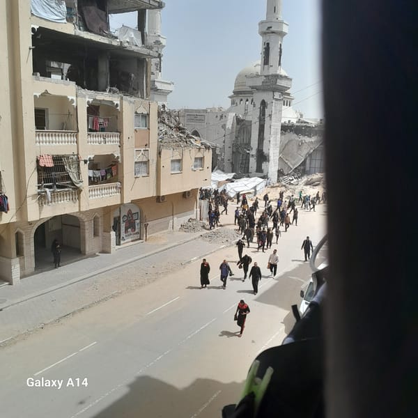 Widespread displacement and damage documented in Khan Yunis